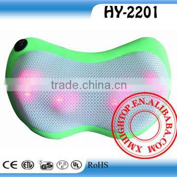 2013 best selling electric vibration massage pillow,heating rolling massage