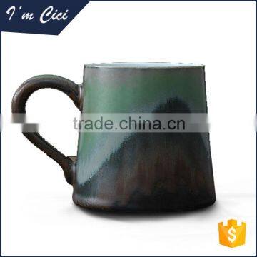 Natural wood ceramic mug design CC-C030