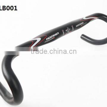 HS006 Three Piece Set Road Racing Bicycle Cruiser Bullhorn Bar Handlebar Stems Riser Bicycle Seat Post Alloy Seatpost HOMHIN photo-2