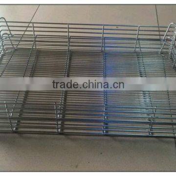 Food Industry Use Modern Style Stainless Steel Stack Basket