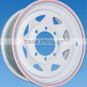 steel trailer wheel