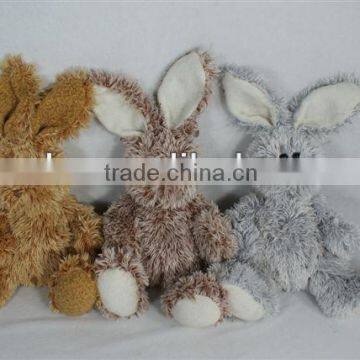 Cute plush animal easter rabbit