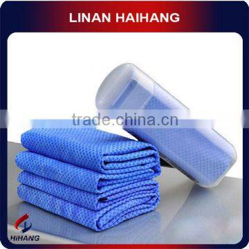 China manufacturer pva composite car microfiber suede towel