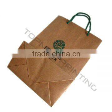 Foldable Coffee Kraft Paper Bag