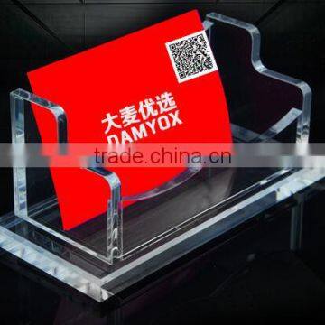 Clear Acrylic Business Name Card Display Box photo-1