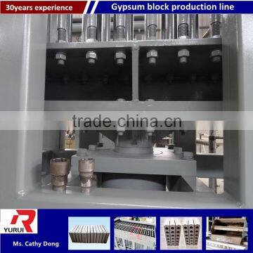 new gypsum block production line hydraulic gypsum block making machine