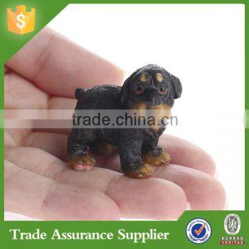 Miniature resin shepherd puppy dog Figurines