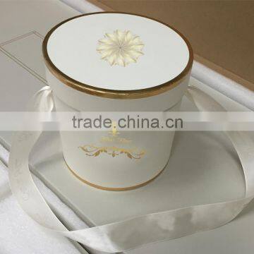 Packaging factory in China provide high quality handmade Luxury flower boxes with custom Logo