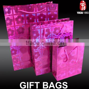 Wholesale Print Shining Style Paper Gift Bags