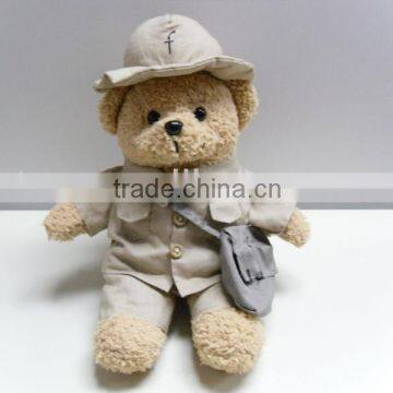 8 inch Postman bear with bag