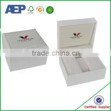 recycled paper costom jewelry gift paper packaging box with EVA foam