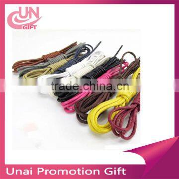 Waxed Round Shoelaces Oxford Dress Canvas Sneaker Shoe Laces Unisex Shoestrings
