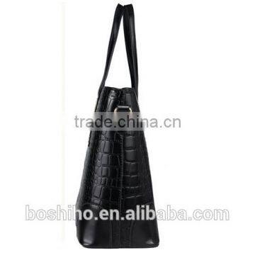 Boshiho New Arrival Item Faux Crocodile Leather Woman Lady Handbag photo-2