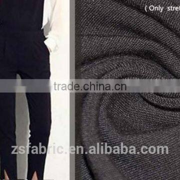 ZHENGSHENG Polyester/Rayon Blend Stretch twill Fabric For skirt and Trousers two way stretch Fabric