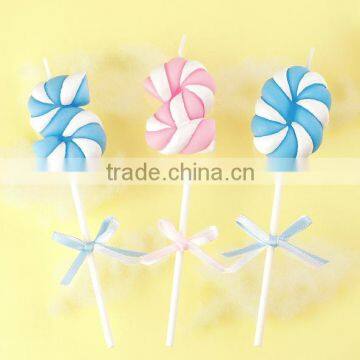 Wholesale flameless scented birthday candle,soy wax