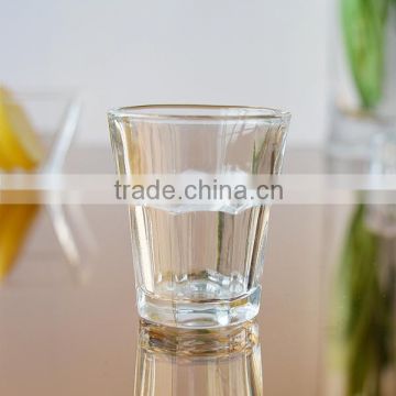 High quality and factory price clear shot glass with 45ml capacity