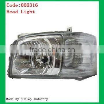 toyota spare parts OEM hiace headlamps toyota hiace headlights #000316 headlamp for hiace L/R hiace head lights