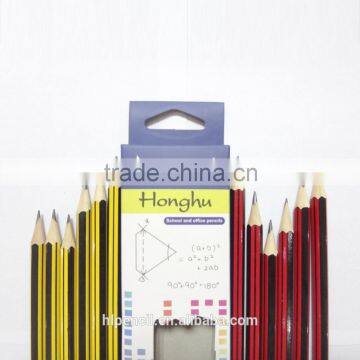 Hexgonal Strip HB Pencil With Eraser photo-2