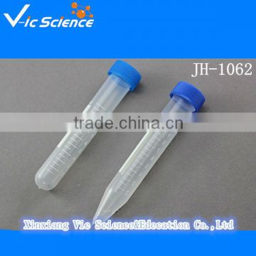 Plastic screw cup graduated centrifuge tube