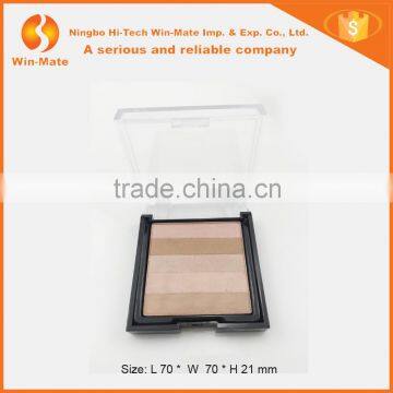 High Custom Multi-Colored Makeup Blush Powder In Plastic Square Case photo-3