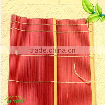 Nature 30*30cm Dyed color Bamboo Square Sushi Mat