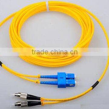 Bendsafe series optical fiber patch cord SM/MM duplex SC/APC-FC/APC