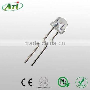 4.8mm straw hat led diode red