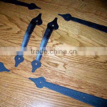 Stamped Steel Aoerka Pull Handle Decorative Garage Door Hardware photo-5