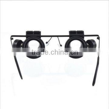 20x Glass Magnifier with light for for reading, drawing and repairing