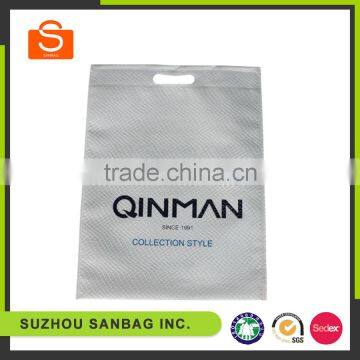 Recycled Competitive Price Custom polypropylene non woven bag with die cut handle made in China