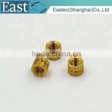 Small Brass Machining Metal Insert Nut for Plastic photo-2