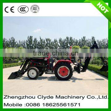 Agricultural tractor backhoe and Front End Loader