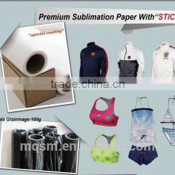 meiqing inkjet sublimation tacky paper in best price