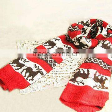 2013 warm deer scarves for christmas