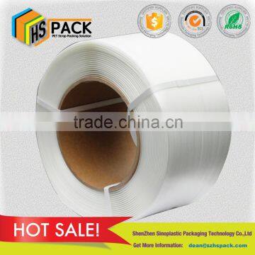 High tension composite cord strap for heavy duty band packing