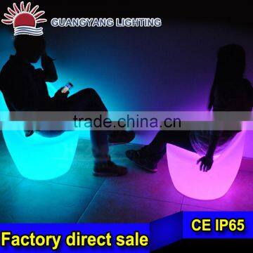 color changing rgb led cube/ led cube chair/ kids cube chair