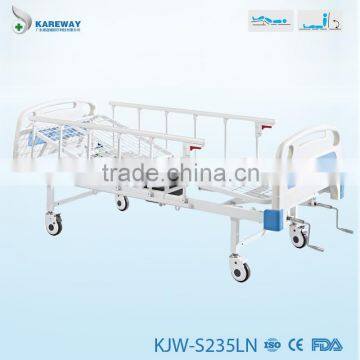 Manual Crank Medical Hospital Bed Cheap photo-2