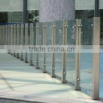 stainless steel balcony railing column