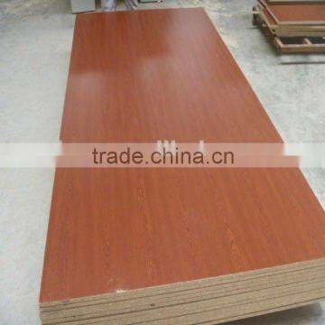 cherry melamine faced particle board for furniture making