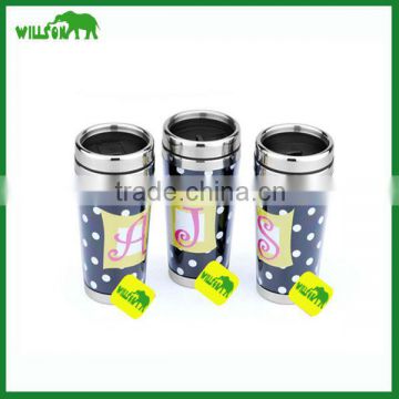 Double wall travel mug paper bottle