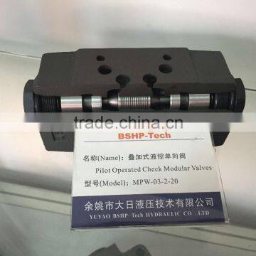 Yuken Modular Valves MPW-03**