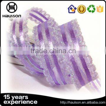 fancy design quality colorful high strength ribbon lace