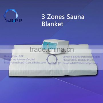 3 zones infrared sauna blanket