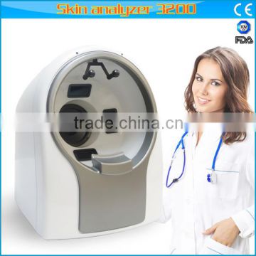 Portable Digital Skin Analyzer Machine Facial Skin Analyzer Oil And Dry Analysis