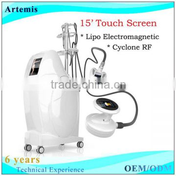 Body Shaping Lipo Electromagnetic Cyclone RF Machine - PEMF Shape