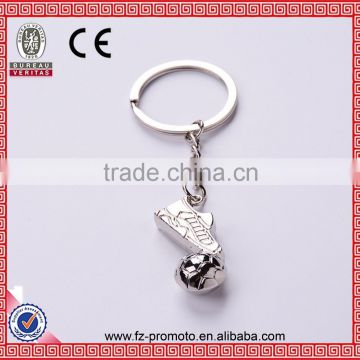 Creative design soccer shoe keychain for sports