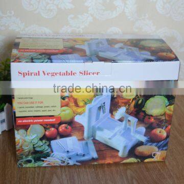 Tri-blade Turning Spiral Slicer 3 in 1 / Tri-blade Spiralizer / Spiral Vegetable Slicer photo-6