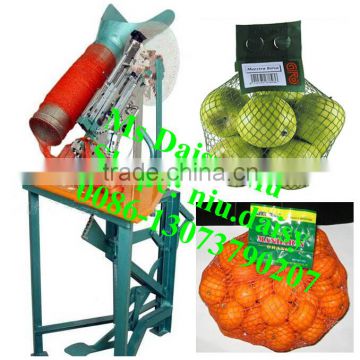 semi-automatic lemon mesh bag packing machine/onion net bag packing machine/vegetable net bag packaging machine