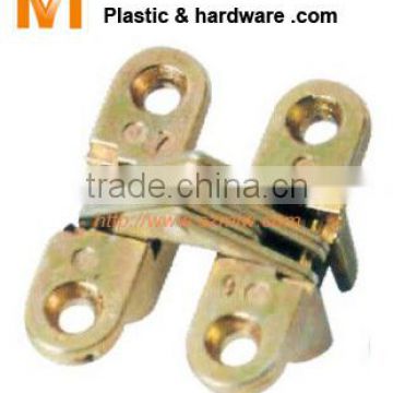 zinc alloy and steel 180 degree hinge