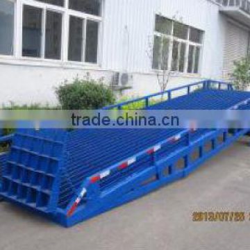 10T ajustable container loading ramp